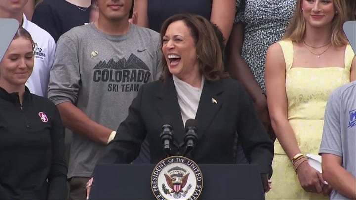 Kamala Harris praises Biden